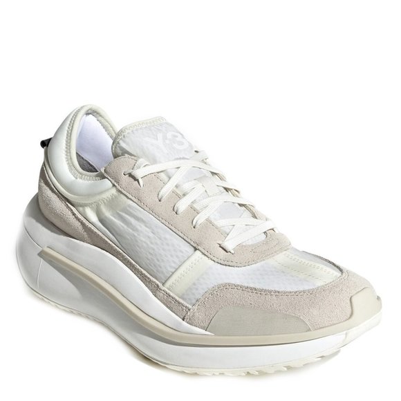 Adidas Y-3 Unisex AJATU RUN SNEAKERS CORE WHITE IN OFF WHITE - Picture 7 of 9